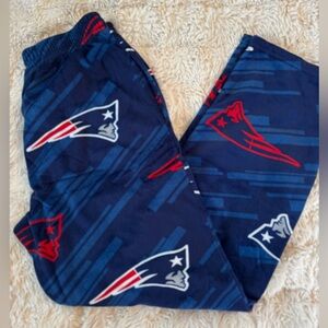 Patriots Themed Blue Cozy Pajama Pants men’s small